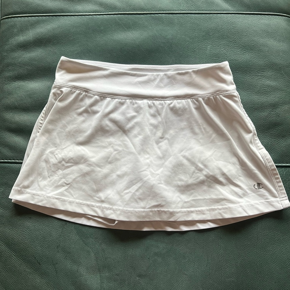 White Athletic Skirt
